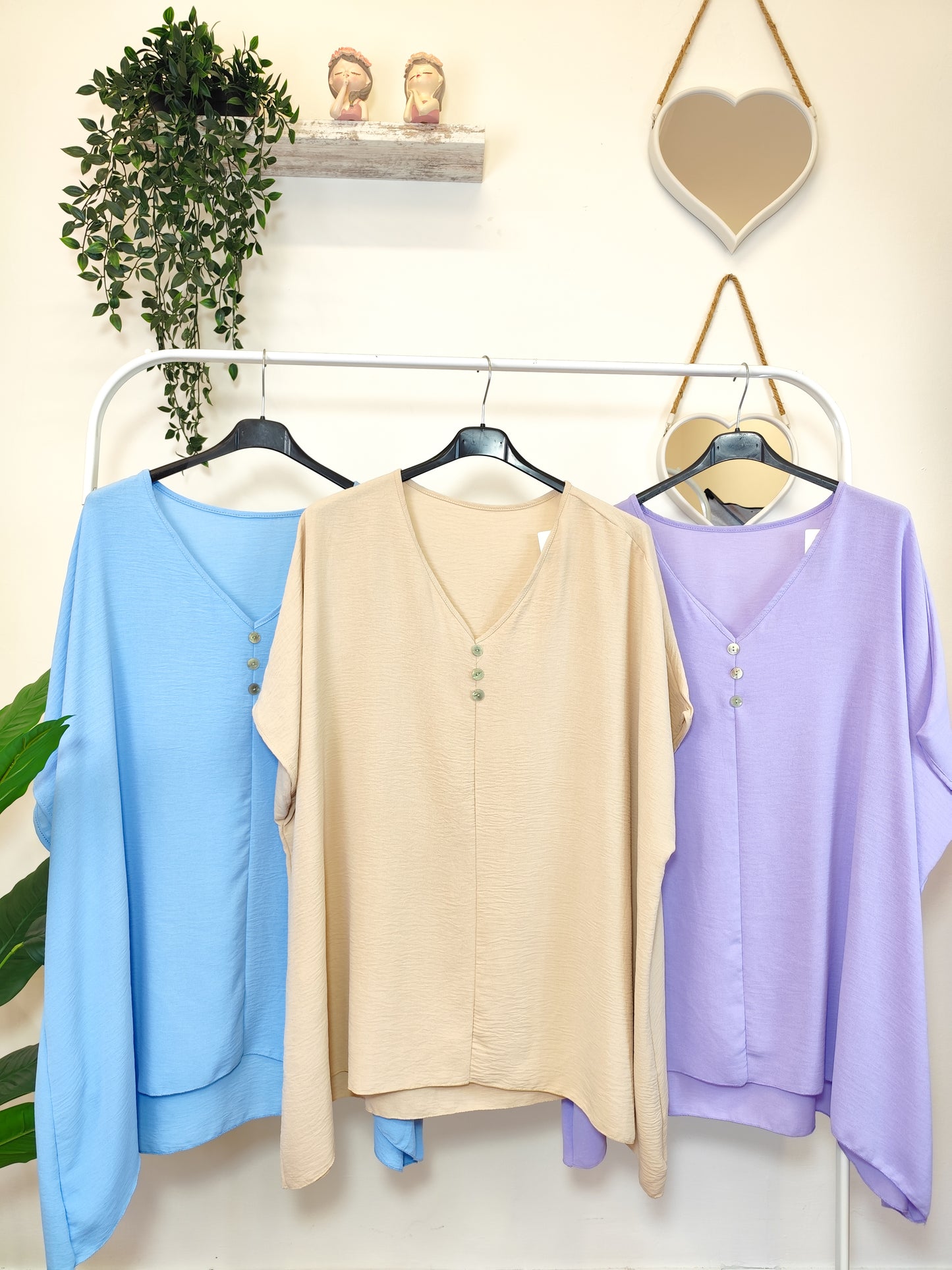 Maglia scollo a V over