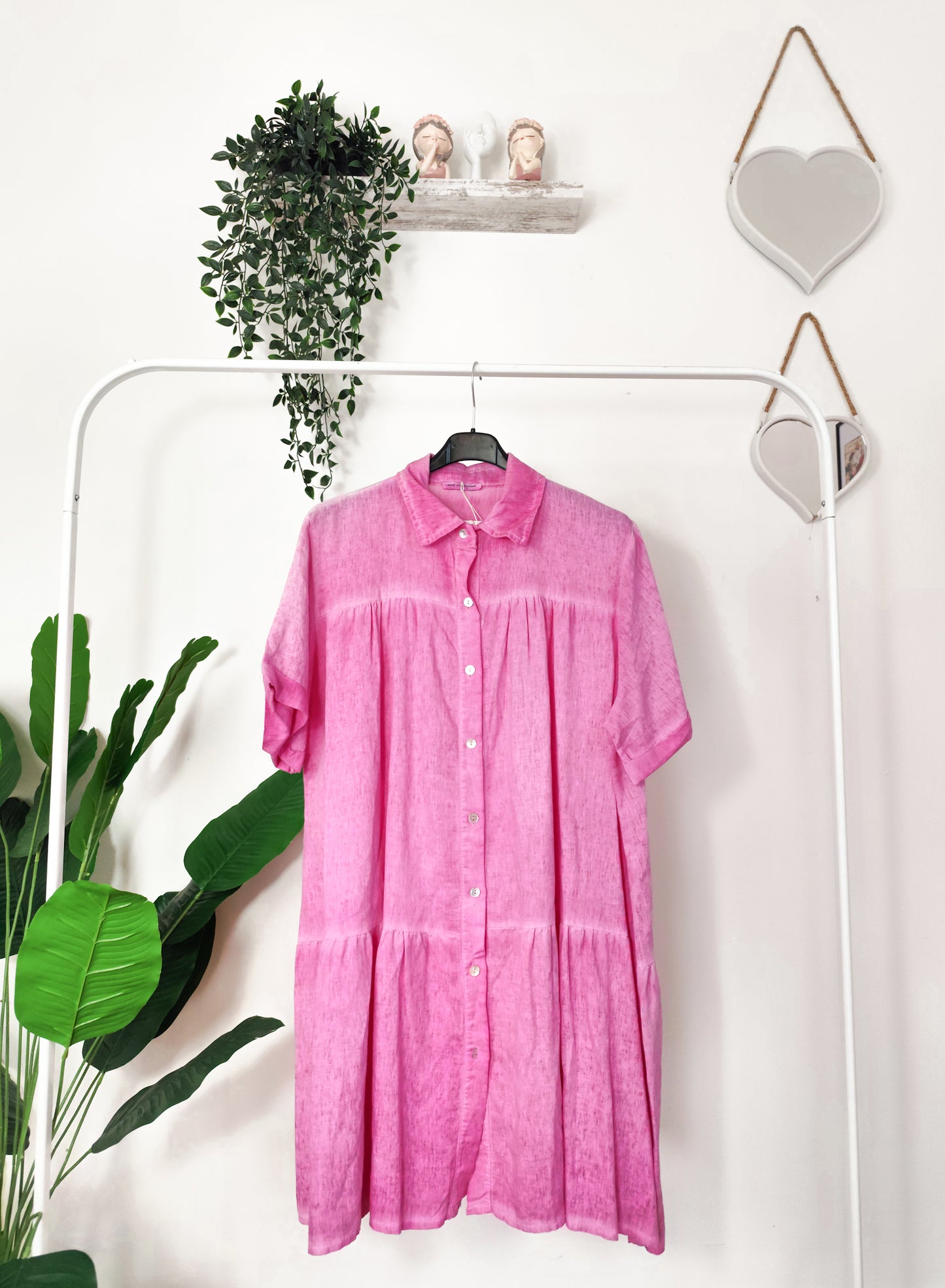 Vestito lino e cotone