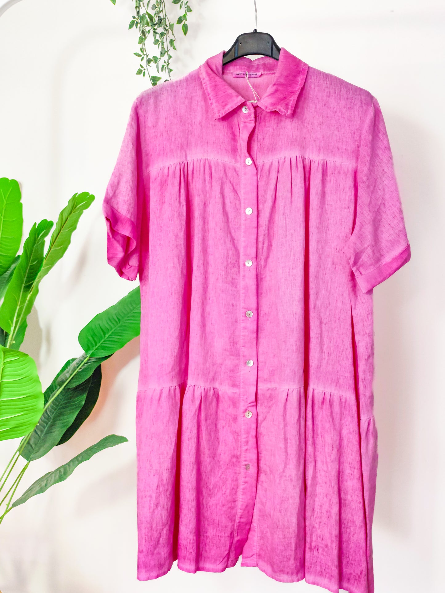 Vestito lino e cotone