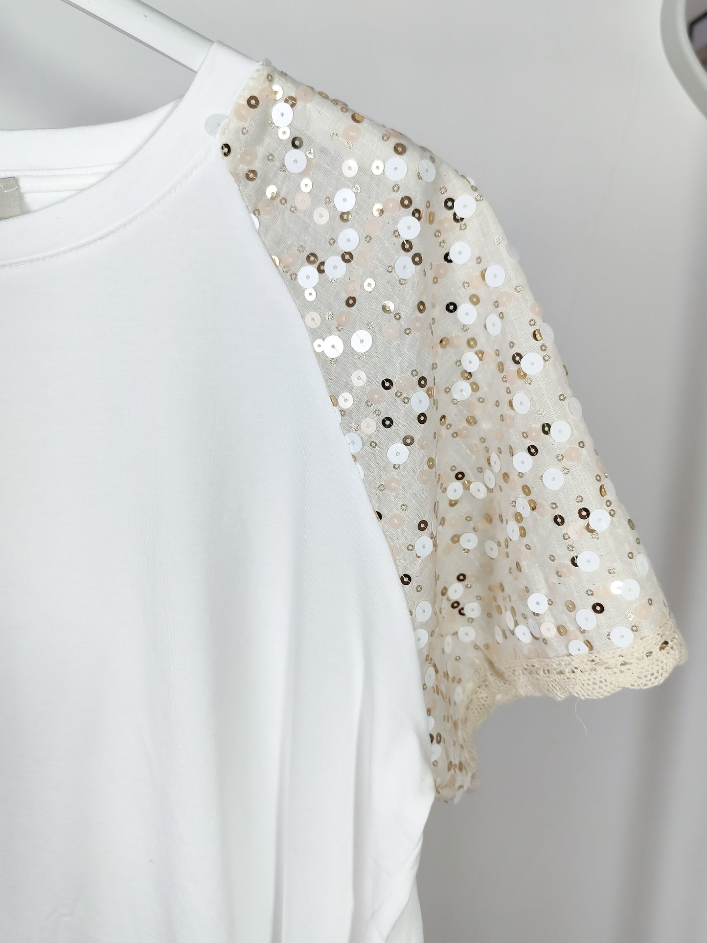 T-shirt pajettes