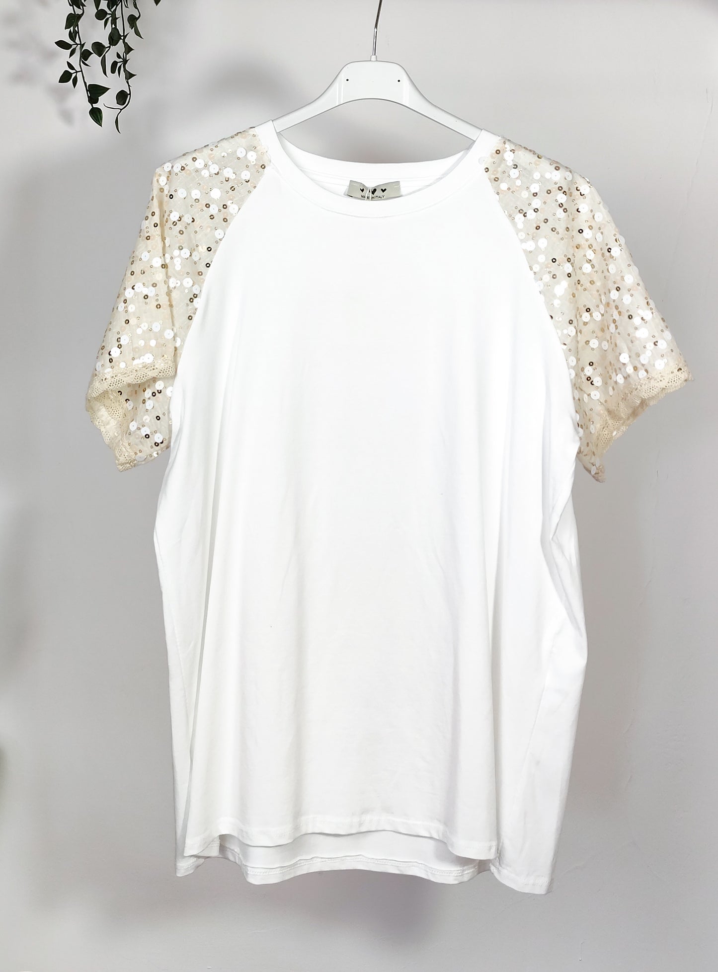 T-shirt pajettes