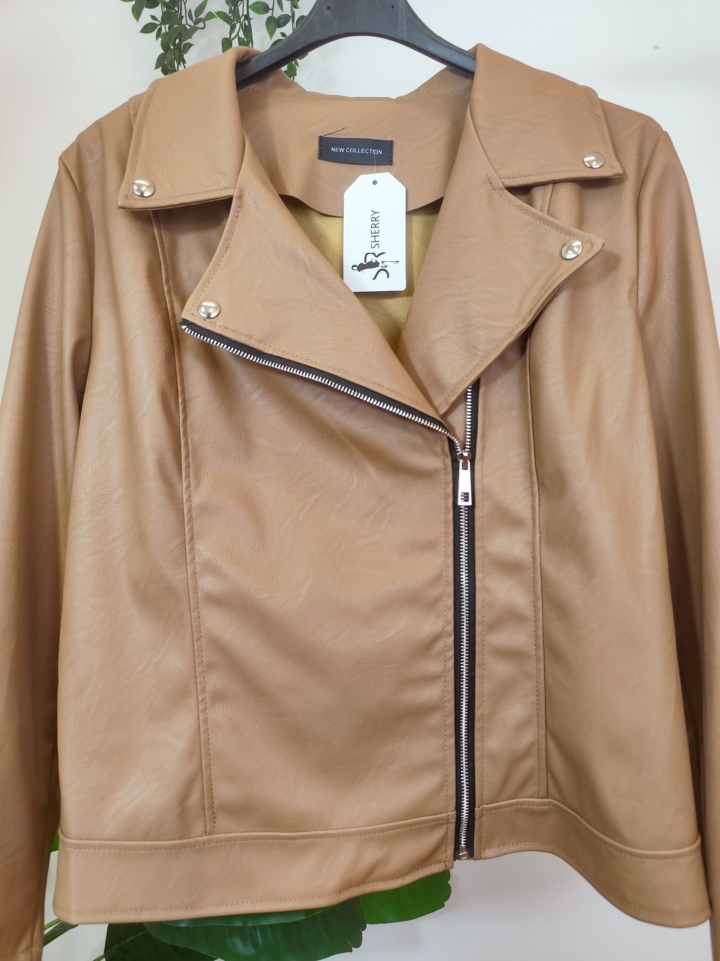 Chiodo biker ecopelle