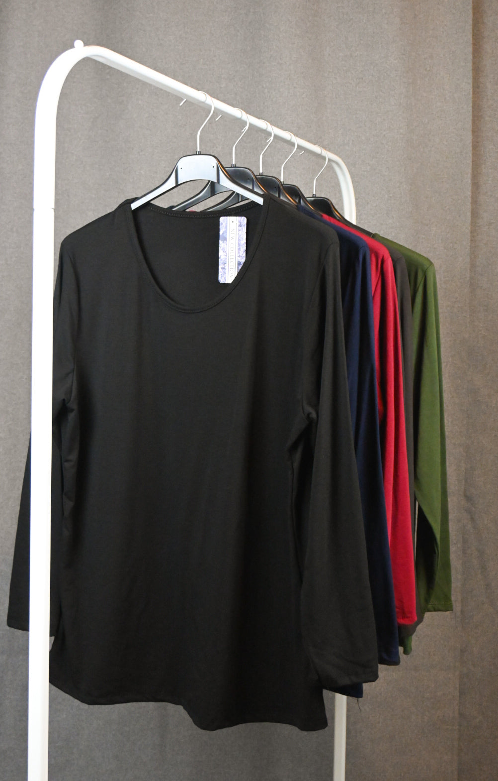 Maglia basic scollo tondo