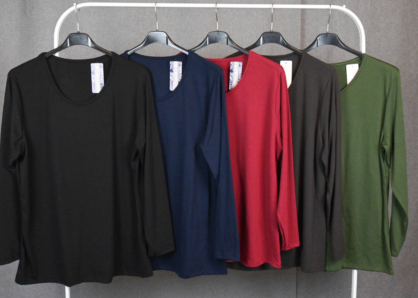 Maglia basic scollo tondo