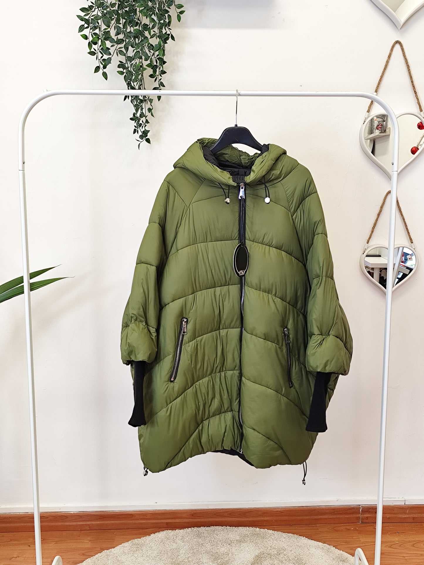 Piumino oversize Fly