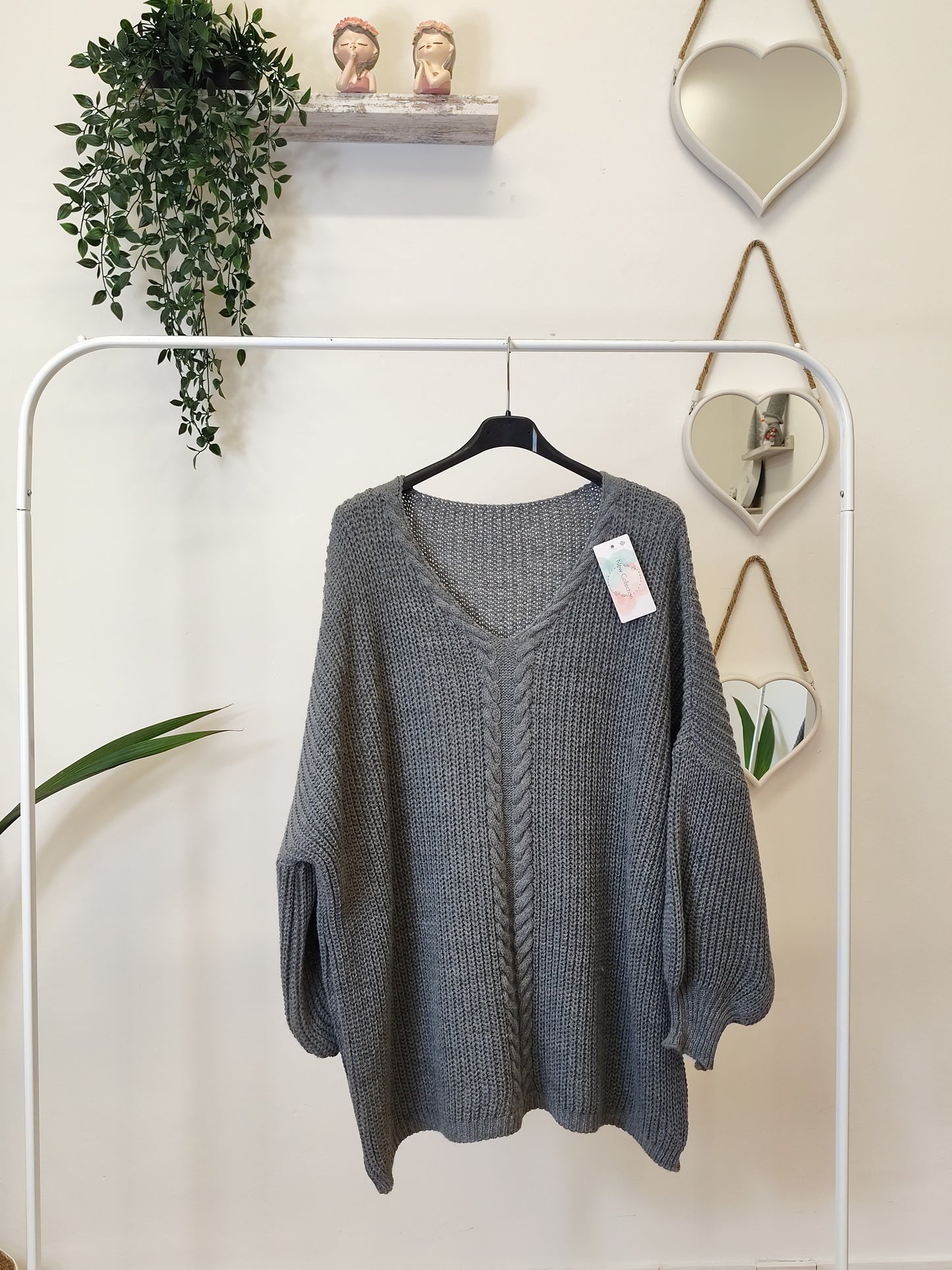 Maglione treccia