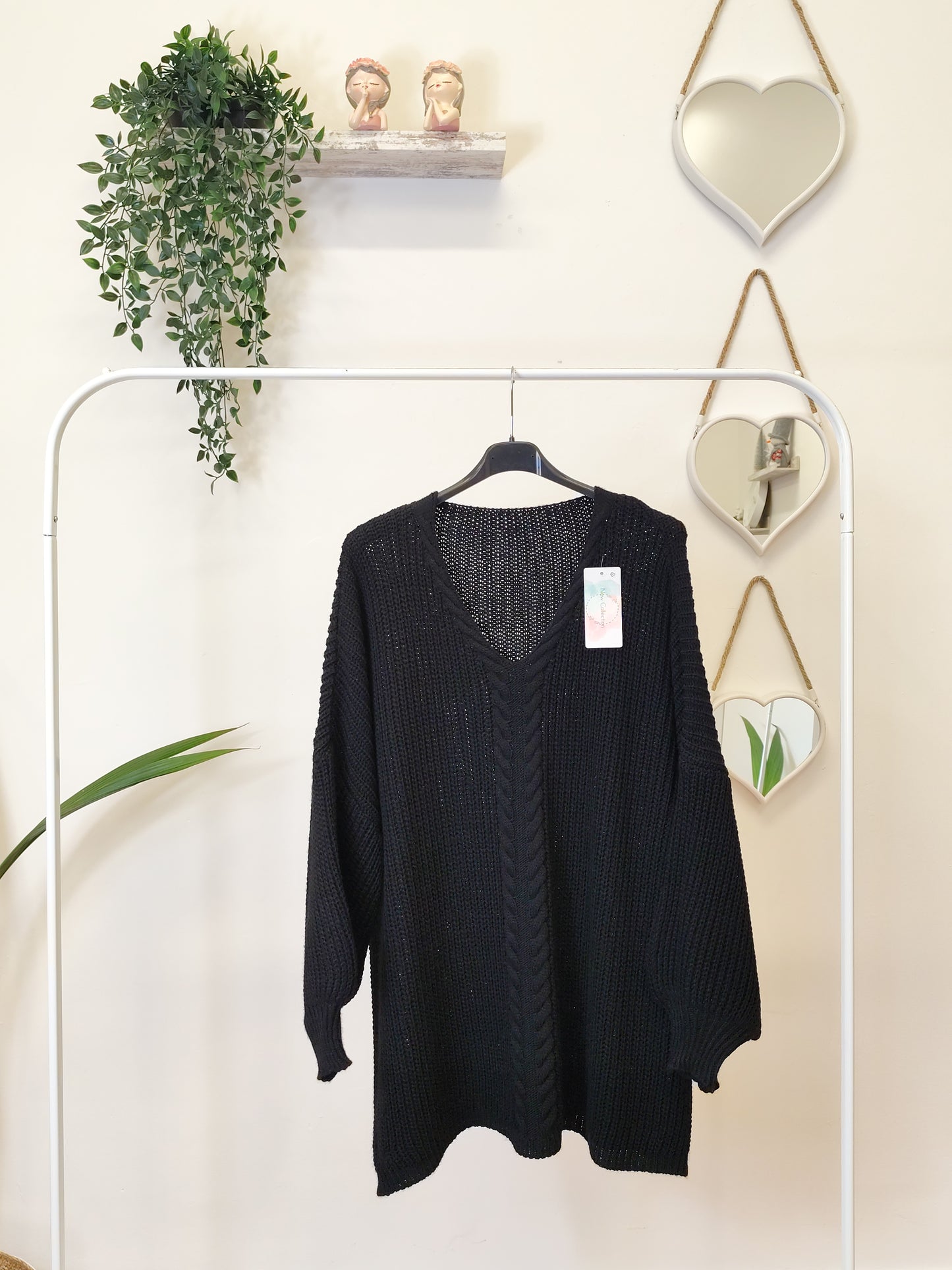 Maglione treccia