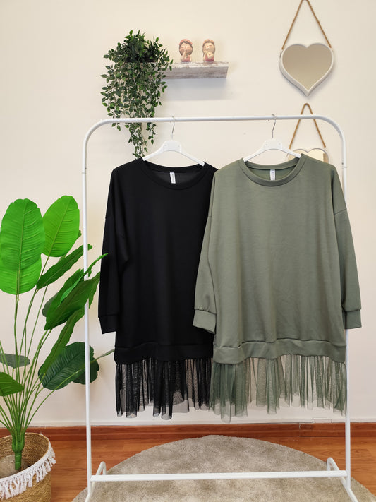 Maxi Maglia tulle