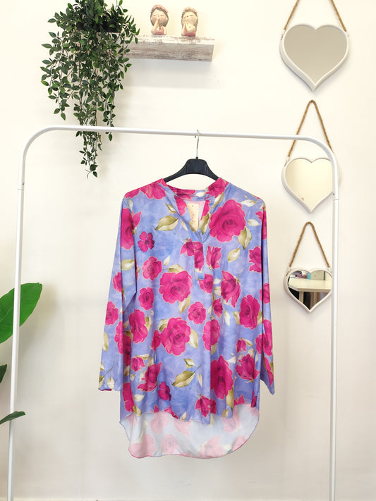 Camicia fiori