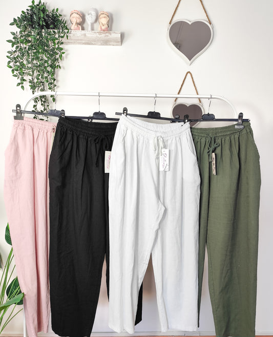 Pantalone in lino