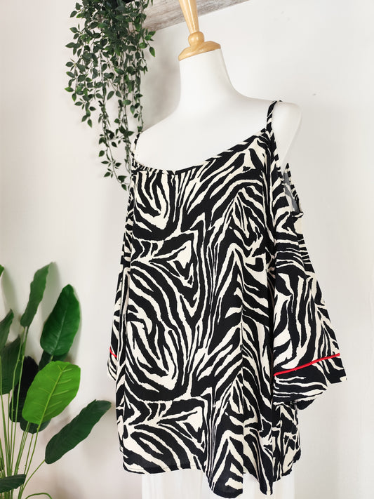 Blusa  zebrata