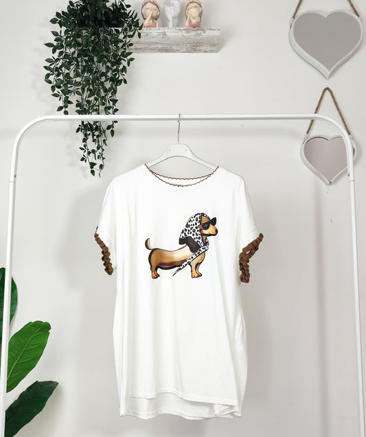 T- shirt Bassotto