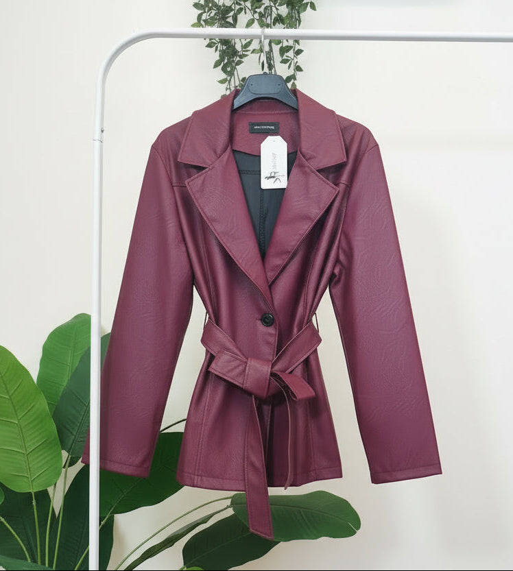 Giacca eco pelle