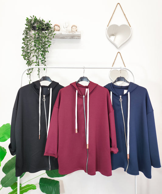Felpa Urban zip