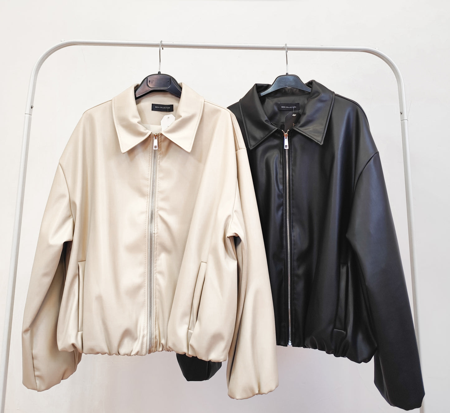 Bomberino ecopelle Perla