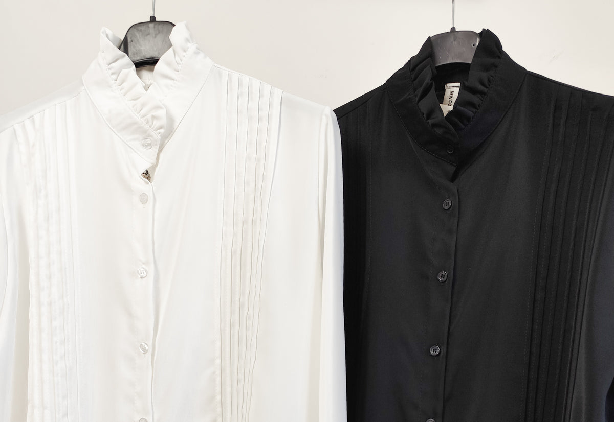 Camicia Curvy Boston Collo Coreano