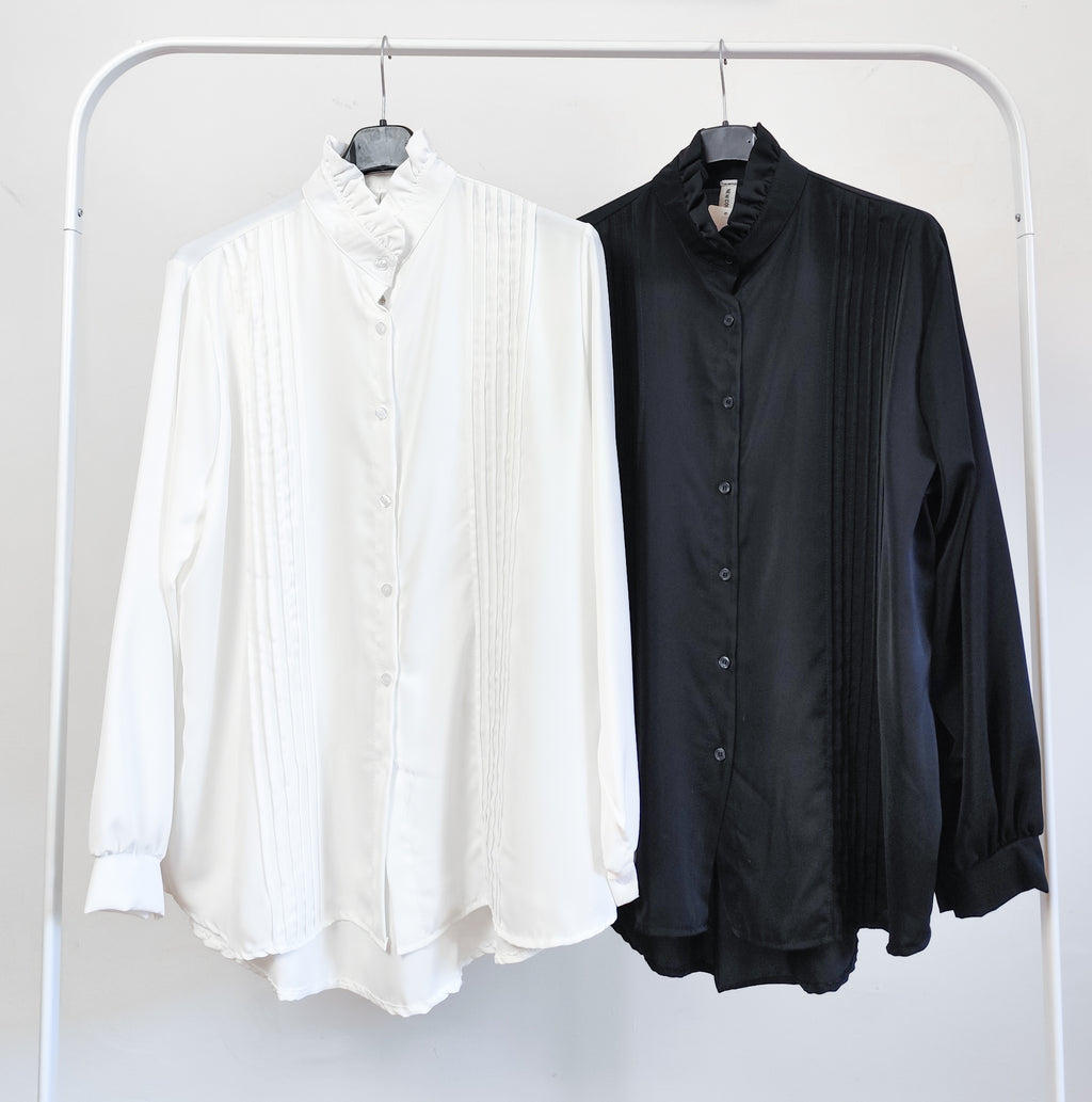 Camicia Curvy Boston Collo Coreano