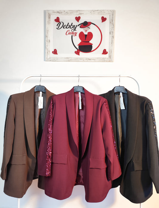 Blazer Hollywood  con dettagli di paillettes