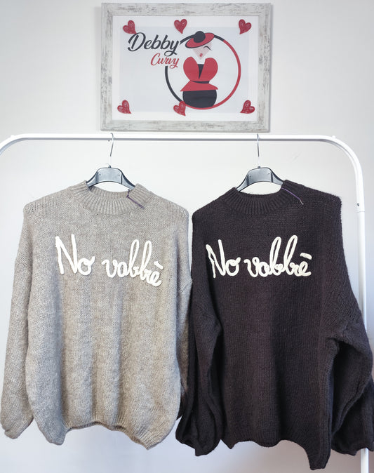 Maglioncino "No vabbè "