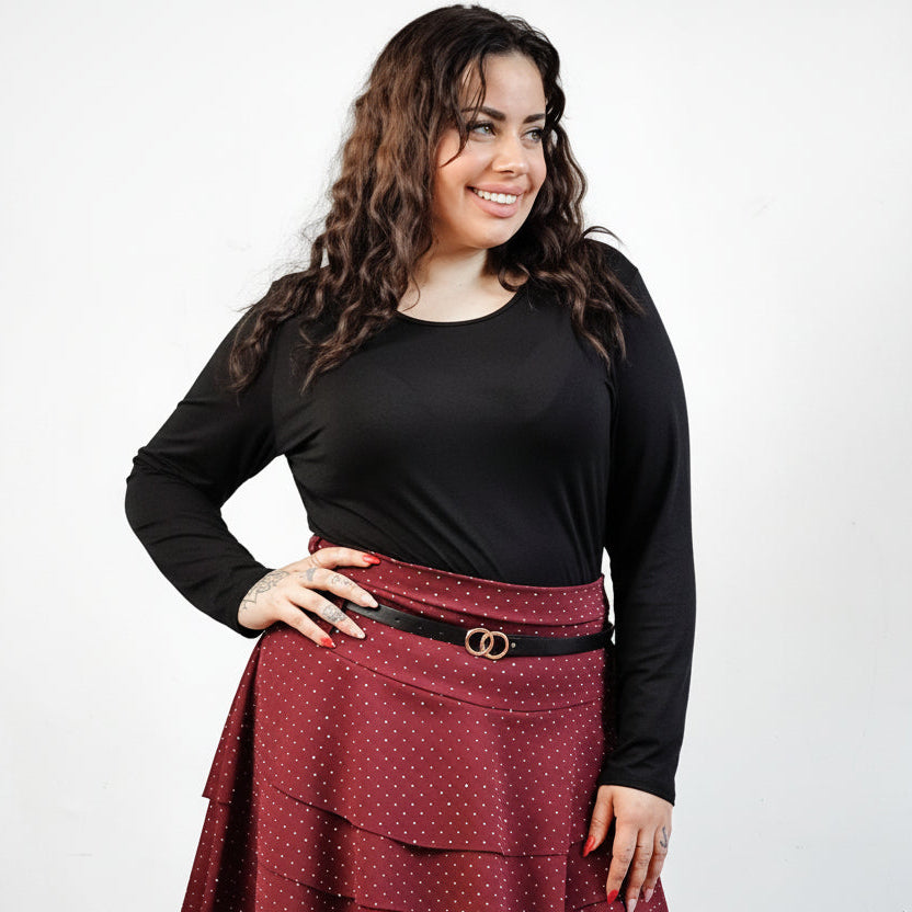 Maglia Basic curvy