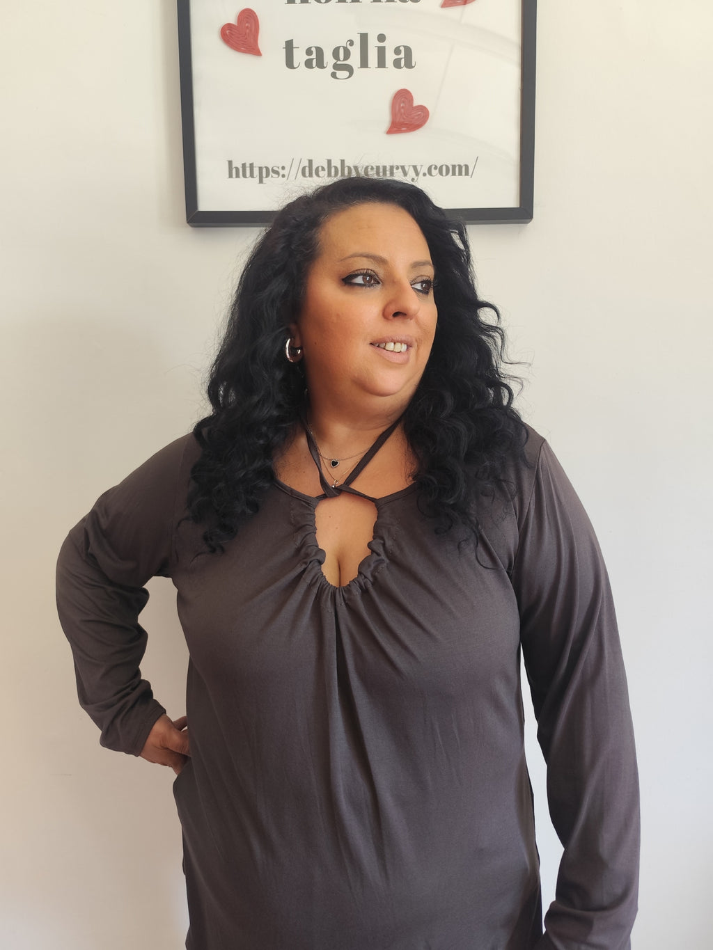 Maglia incrocio curvy