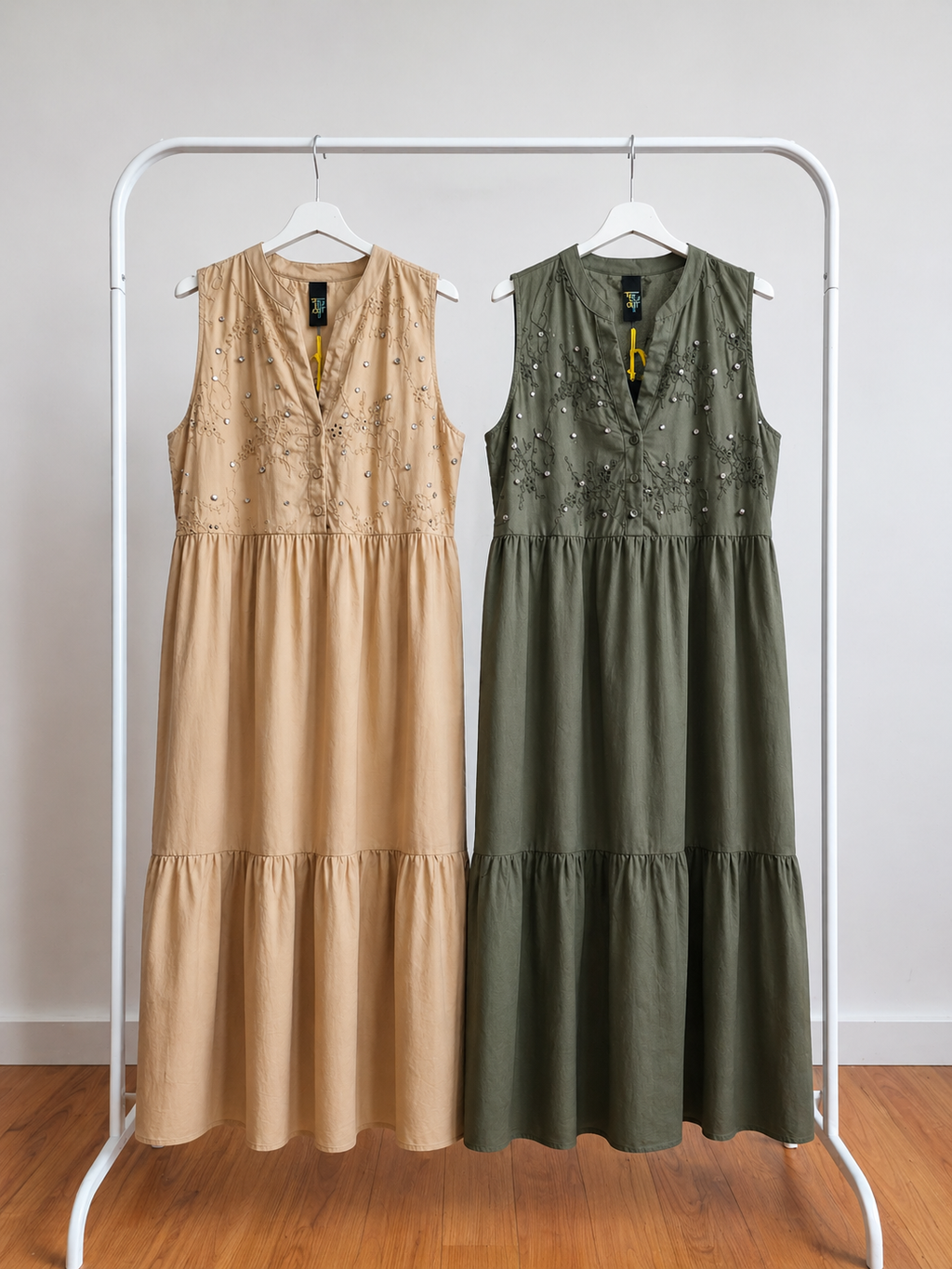 Vestito Curvy Essenza Lungo Comodo e Confortevole
