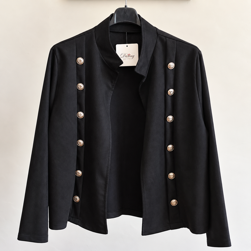 Giacca Blazer Iconic – Bottoni Gioiello ✨