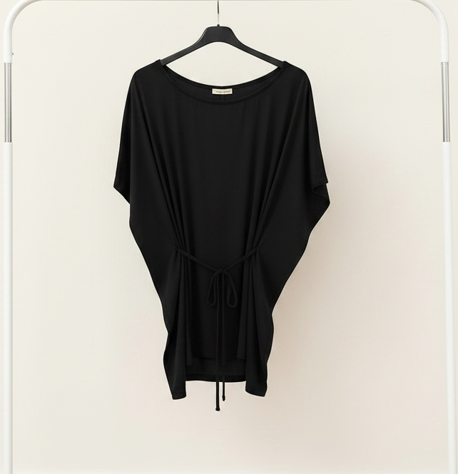 maglia poncho over size