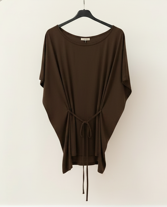 maglia poncho over size