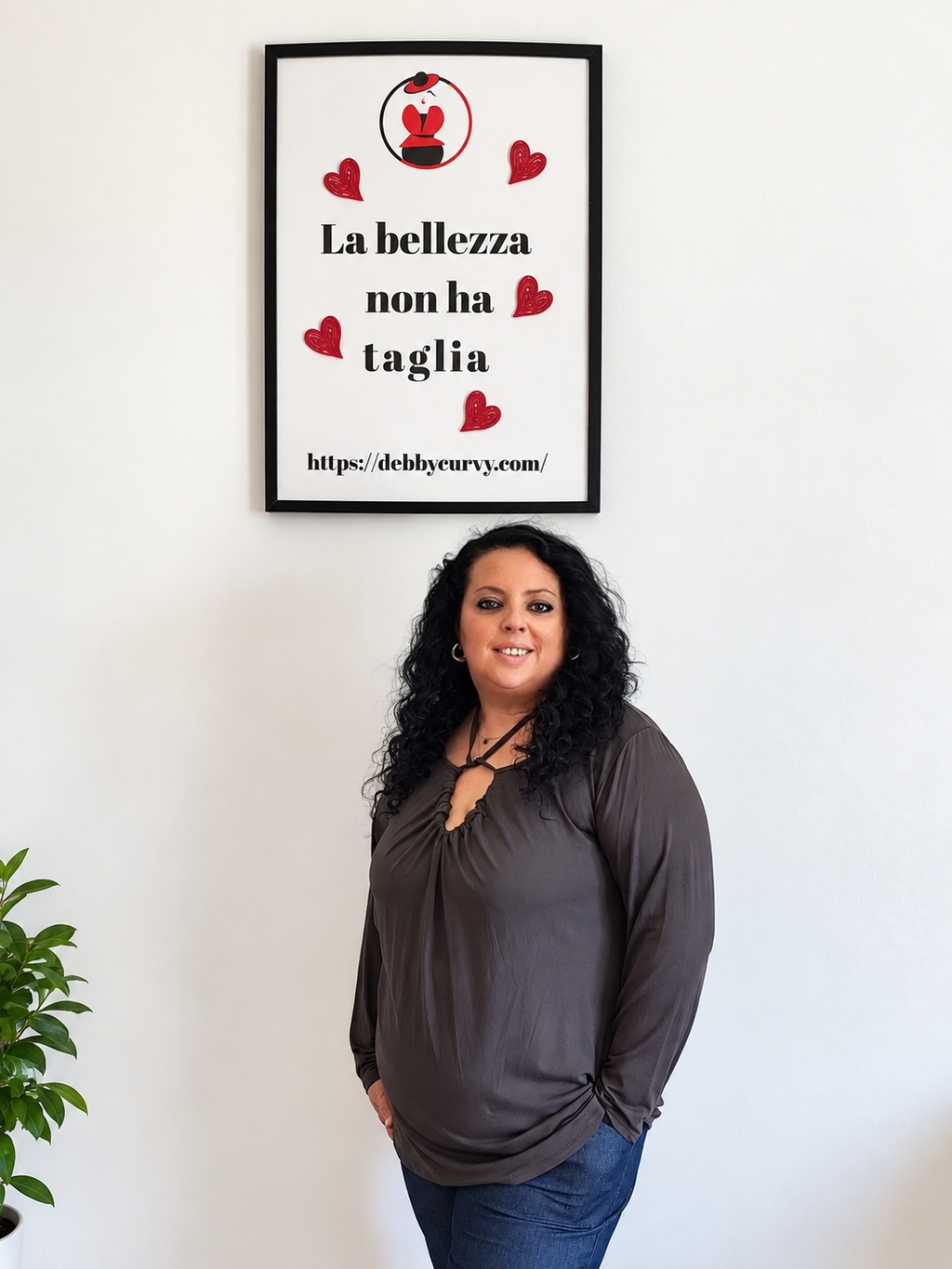 Maglia incrocio curvy