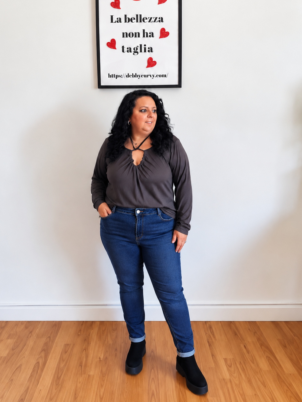 Jeans skinny curvy