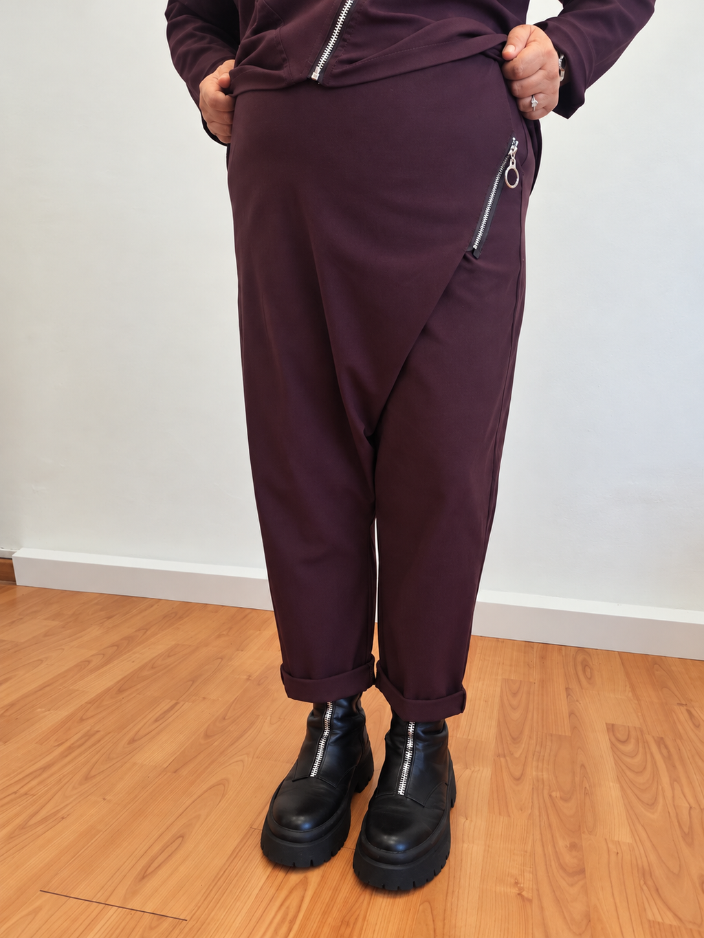 Pantalone curvy rebel chic
