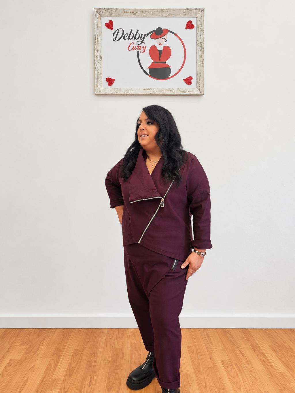 Pantalone curvy rebel chic