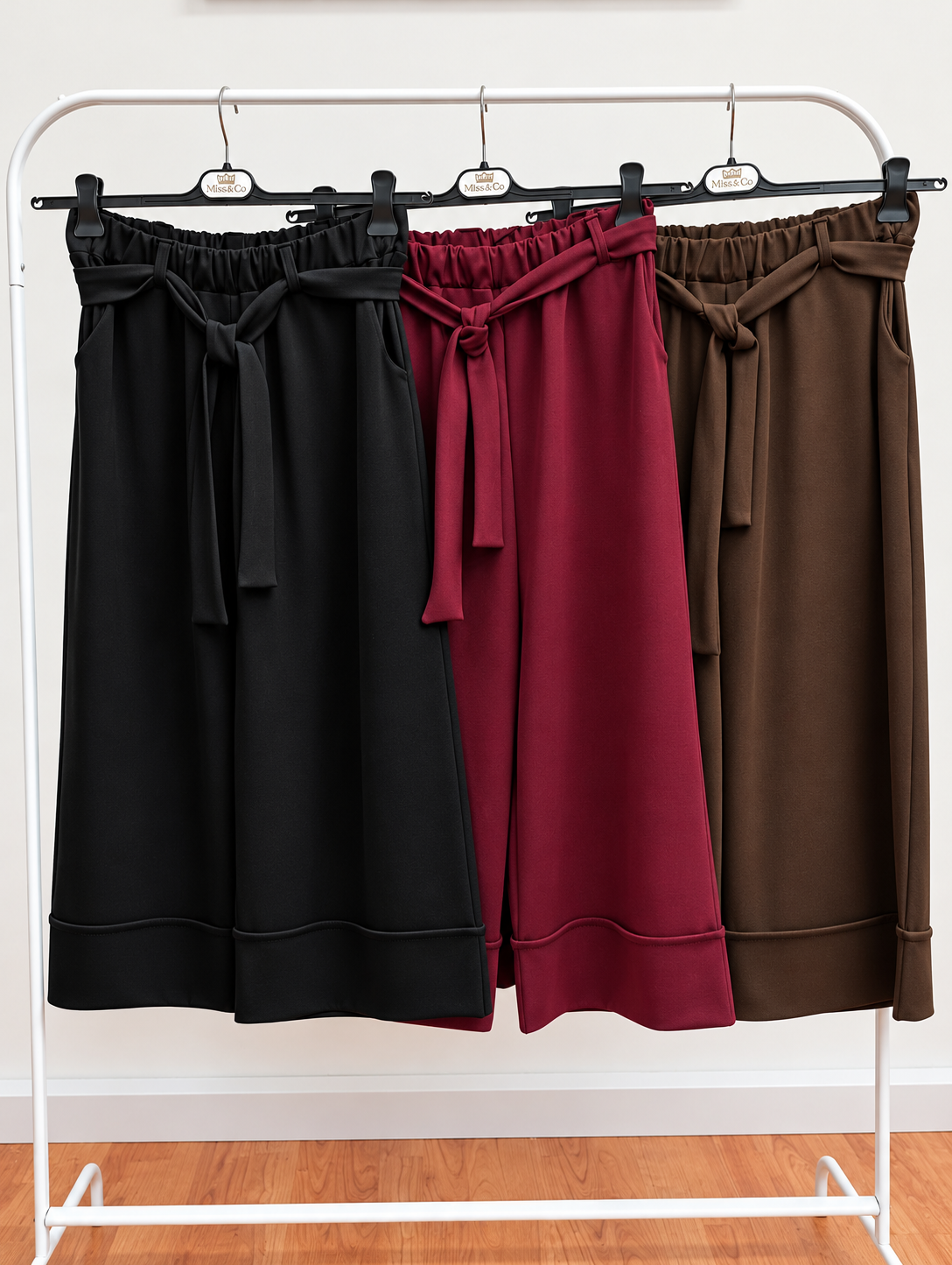 Pantalone Curvy Donna  Manhattan – Palazzo Cropped