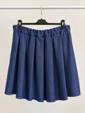 Gonna jeans con pantaloncino curvy
