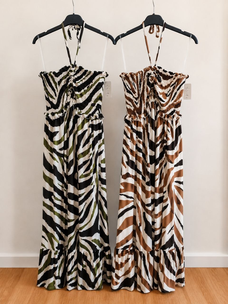 Vestito lungo curvy Jungle