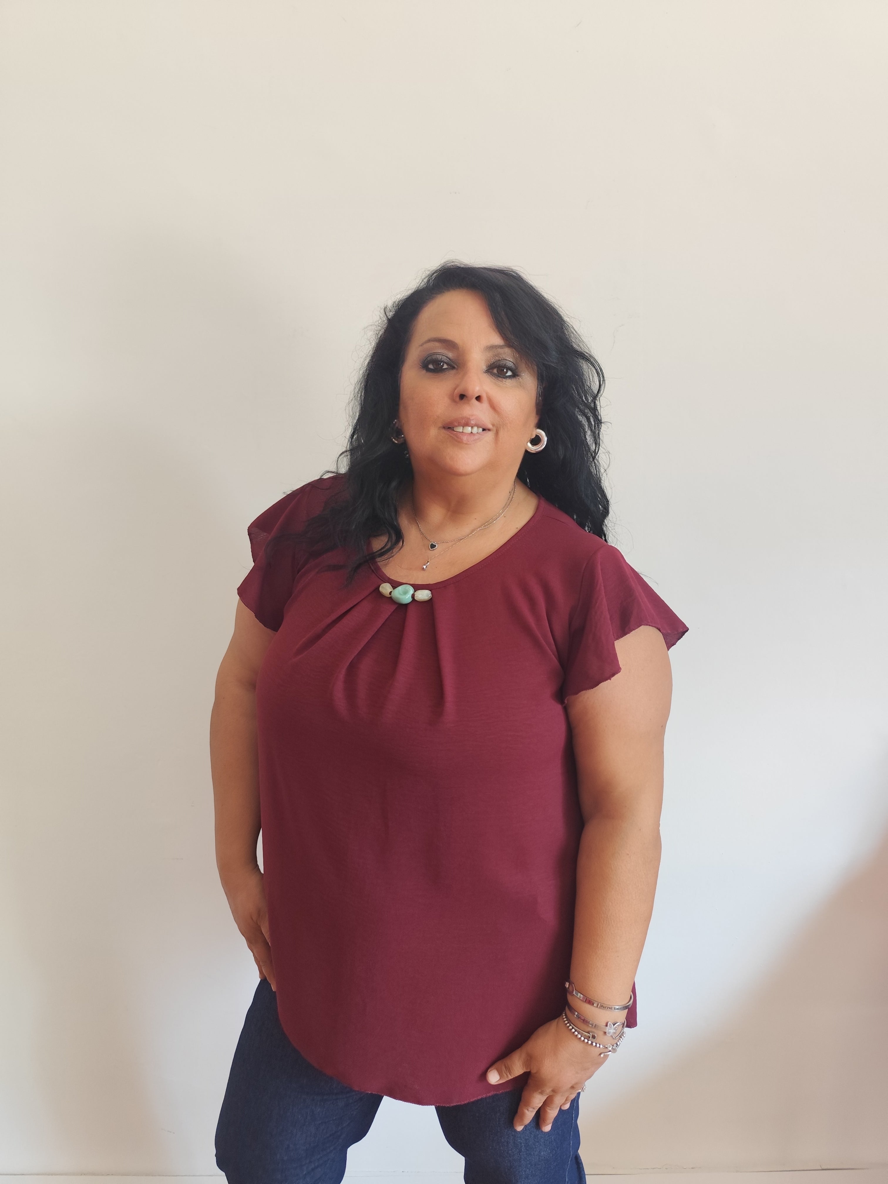 Maglia india curvy