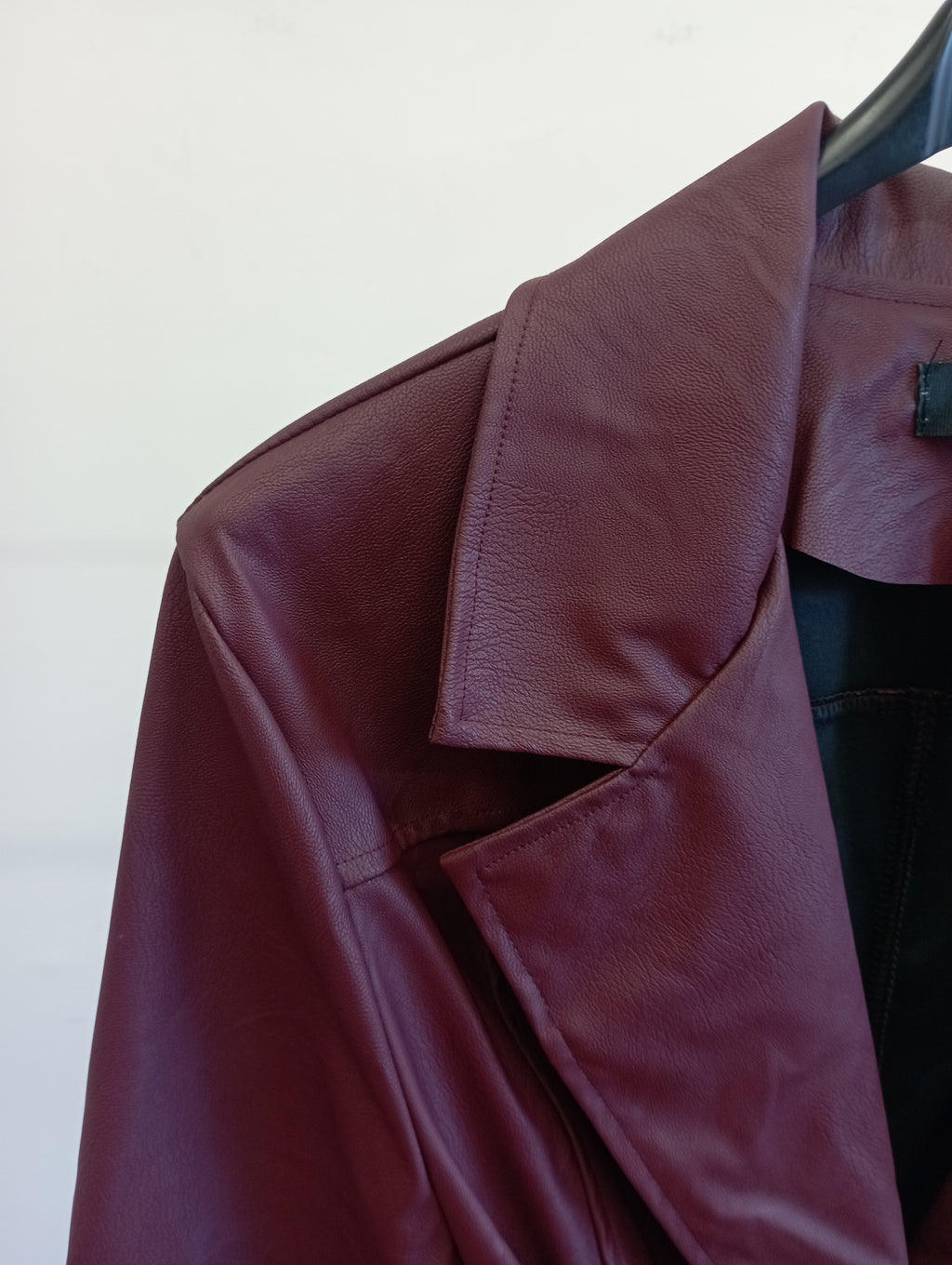 Giacca donna curvy eco pelle
