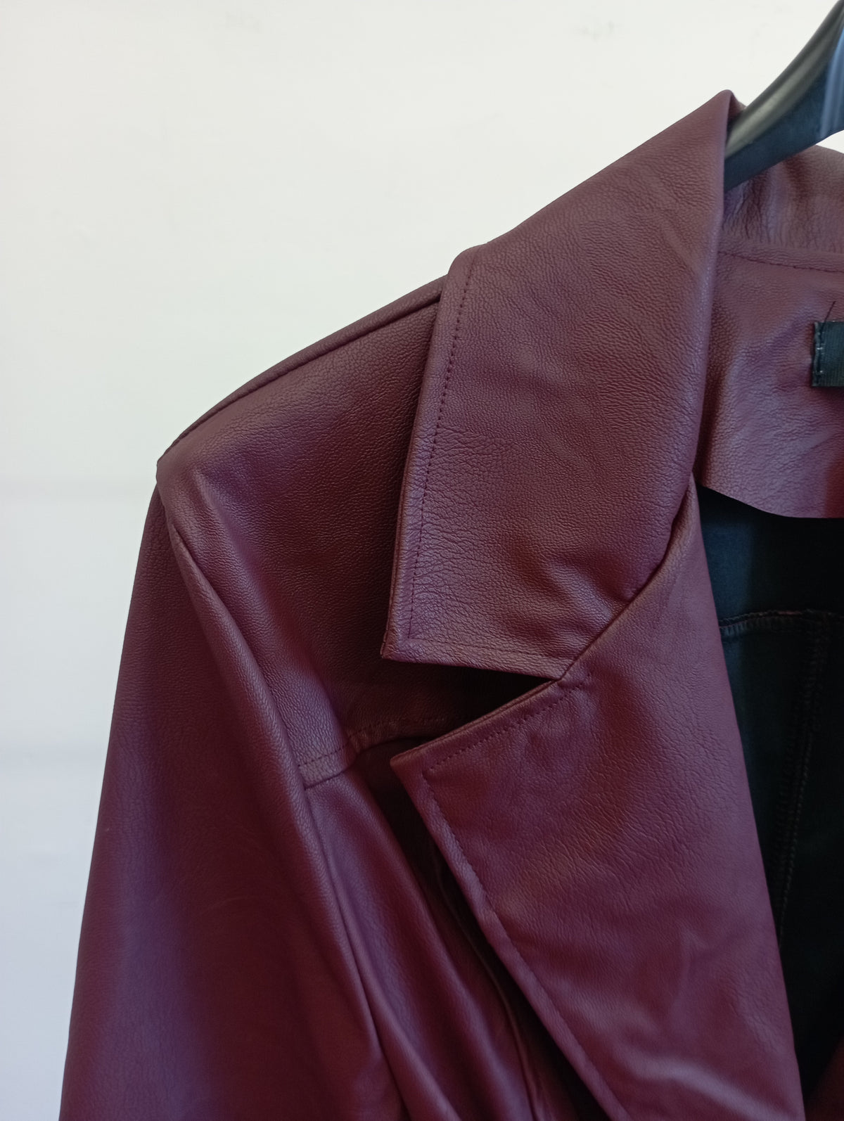 Giacca donna curvy eco pelle